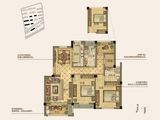 卡森红杉园 桂花园 华庭园 世家庄园_3室2厅2卫 建面107平米