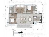 万科金域东方_4室2厅2卫 建面120平米