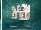 彰泰悦湖居_4室2厅2卫 建面118平米