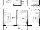 珺尚馨泽园_3室2厅2卫 建面129平米