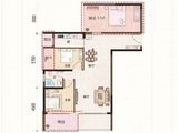 贵安观天下_3室2厅1卫 建面97平米