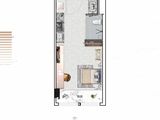 翰林云尚中心_1室1厅1卫 建面30平米