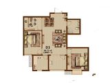 鲁兴铭筑_3室2厅1卫 建面98平米