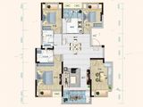 民发东著_4室2厅2卫 建面125平米
