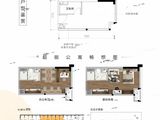 中骏璟公馆_1室1厅1卫 建面34平米