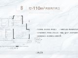 绿地潮映江南_2室2厅2卫 建面110平米