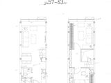 河西汇峯中心_2室2厅2卫 建面57平米