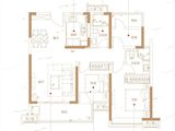 东投状元府_3室2厅2卫 建面104平米