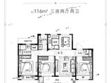 吴越府_3室2厅2卫 建面116平米