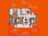 贺兰碧桂园_4室2厅2卫 建面143平米