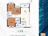 南宁空港恒大世纪梦幻城_3室2厅2卫 建面103平米