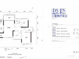 阳光白鹭洲2期_3室2厅2卫 建面80平米