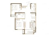 文定江山_2室2厅1卫 建面95平米