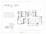 奥园璞樾ONE_3室2厅2卫 建面165平米