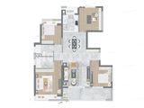中海华樾_4室2厅2卫 建面134平米