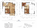 五矿万境水岸别墅_3室2厅2卫 建面133平米