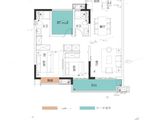 旭辉国悦府_3室2厅2卫 建面110平米