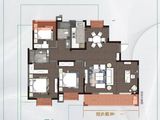 观湖春天_3室2厅2卫 建面145平米