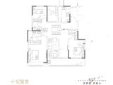 济南阳光城檀悦_4室2厅2卫 建面135平米