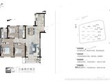 中海寰宇天下_3室2厅2卫 建面125平米