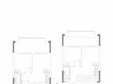 保利天汇_17栋建面44平L-C户型 建面44平米