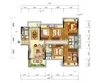 华城钻石_5室2厅3卫 建面150平米