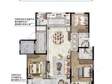 万特凤栖和院_3室2厅2卫 建面117平米