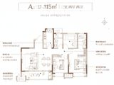 碧水栖庭_3室2厅2卫 建面115平米