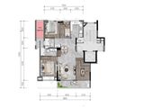 春和锦庐_4室2厅2卫 建面117平米