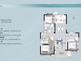 新城睿园_3室2厅2卫 建面123平米