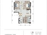 凤山府_3室2厅2卫 建面90平米