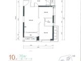 京基水贝洪湖苑_1室1厅1卫 建面70平米