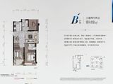 金地公园上城_3室2厅2卫 建面89平米