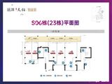 远洋红星长沙天铂_1室1厅1卫 建面32平米