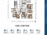 九龙桂广场_2室2厅2卫 建面37平米