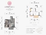 融创凤屿湖_3室2厅1卫 建面76平米