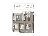 山河九里_3室2厅2卫 建面113平米