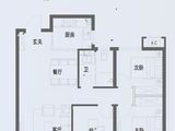 莒南儒辰金水湾_3室2厅1卫 建面100平米