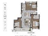 中梁暨阳时光_4室2厅2卫 建面123平米