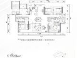 绿城琨玉_4室2厅3卫 建面199平米
