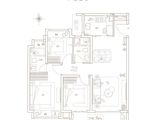 中海左岸澜庭_3室2厅2卫 建面102平米