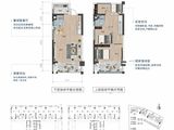 东盟智慧城_3室3厅2卫 建面66平米