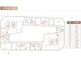 金石中心_3层商铺平面图 建面59平米
