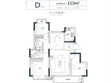 青云府_3室2厅2卫 建面113平米