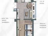 颐和玺悦_1室1厅1卫 建面83平米