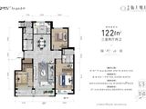 绿城海上明月_3室2厅2卫 建面122平米