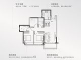 星河畔月湾_2室2厅2卫 建面89平米
