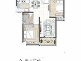 荆门恒大云湖上苑_2室2厅1卫 建面83平米