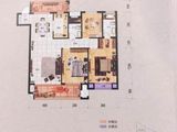 京城美嘉_3室2厅2卫 建面130平米