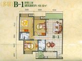 锦绣华庭_3室2厅2卫 建面103平米
